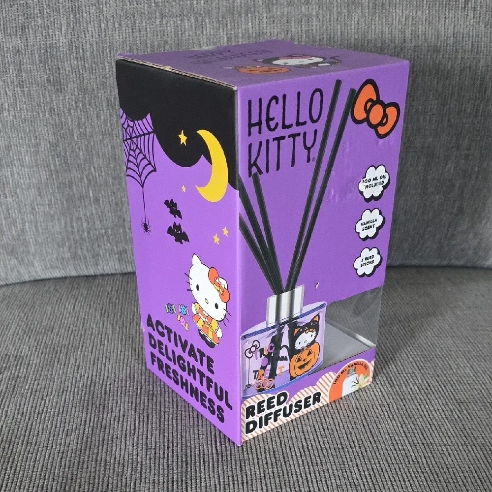 Hello‎ Kitty Halloween Reed Diffuser, Vanilla Scent, New